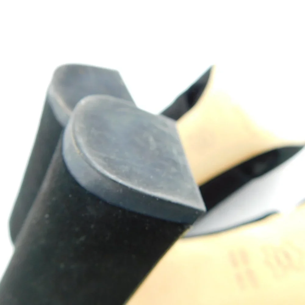 VIA SPIGA Black Suede Leather Cross Over Open Toe Sling Back Block Heels 8.5